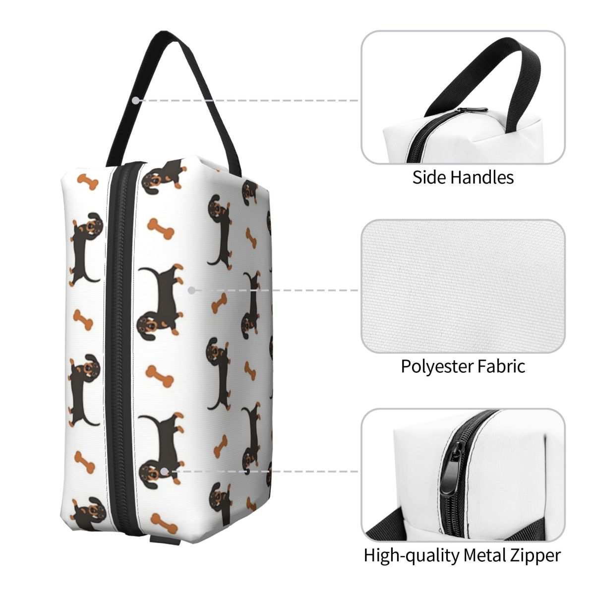 Tan Stationery & Office Supply - Siyah ve ten rengi Dachshund sosis