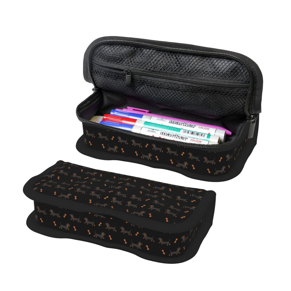 Tan Stationery & Office Supply - Siyah ve ten rengi Dachshund sosis