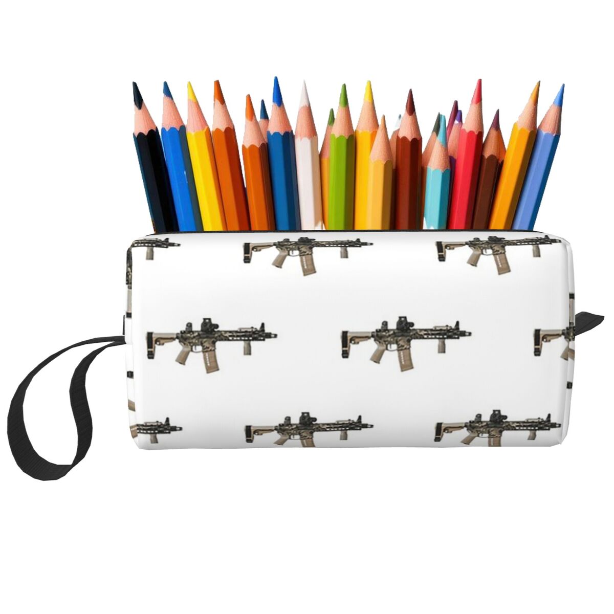 Tan Stationery & Office Supply - AR-15 Tan Camo Gun Beyaz Kalem