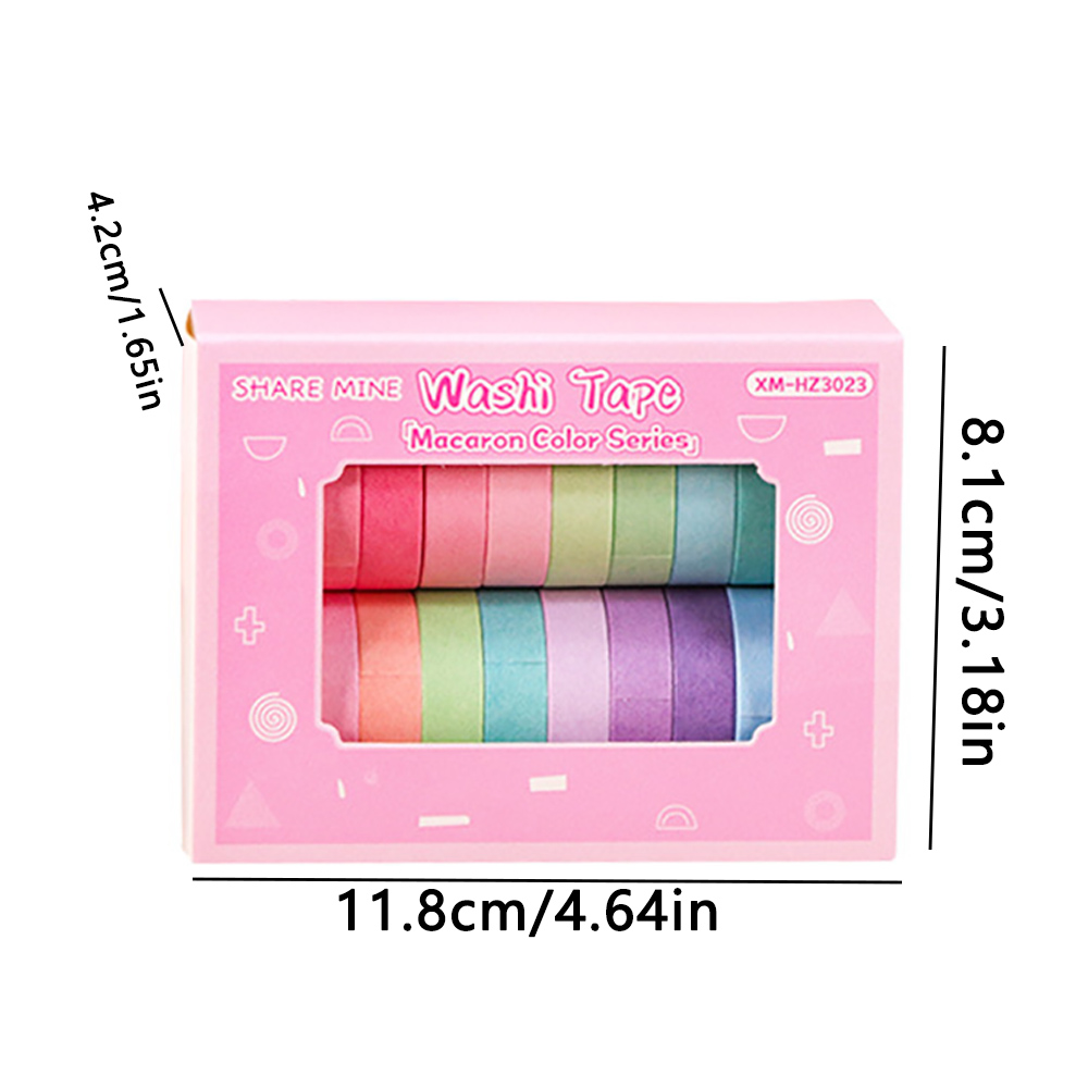 20 rulo Washi bant seti elmas  - Washi Tape Set incelemesi ve fiyatı