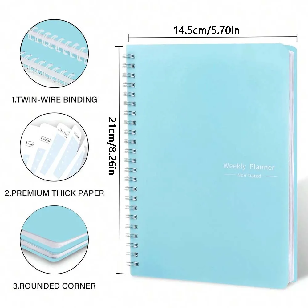 A5 Haftalık Planlayıcı Spiral  - Planner Weekly Budget incelemesi ve fiyatı