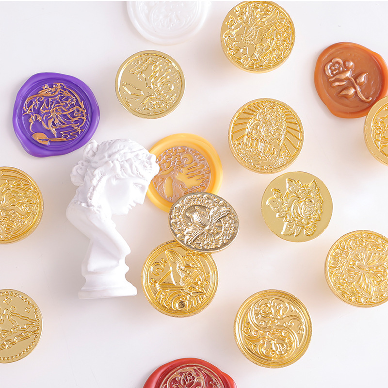 3D Metal mühür mumu damga Retr - Wax Seal Stamp Kit incelemesi ve fiyatı