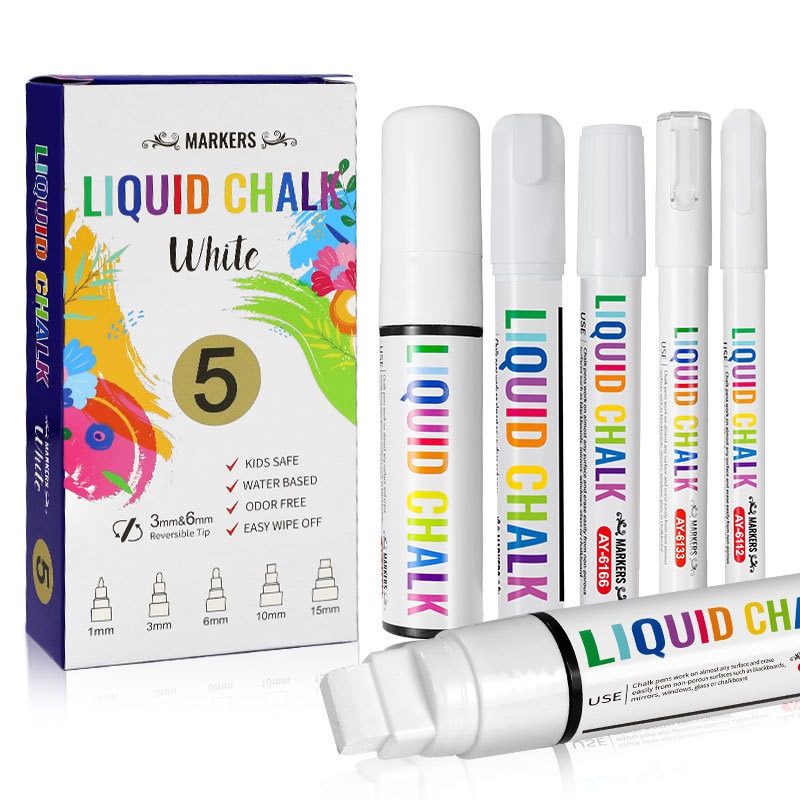5 adet/takım Beyaz Tebeşir İşa - Correction Fluid White incelemesi ve fiyatı