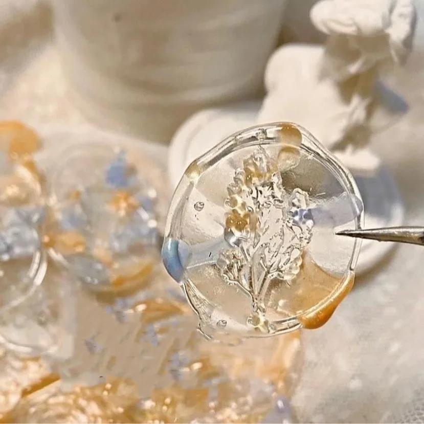 10 adet Kristal Berraklığında  - Wax Seal Stamp Kit incelemesi ve fiyatı