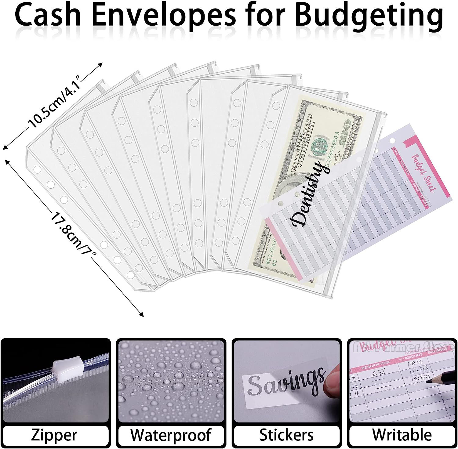 A6 Bütçe Bağlayıcı Nakit Zarf  - Planner Weekly Budget incelemesi ve fiyatı