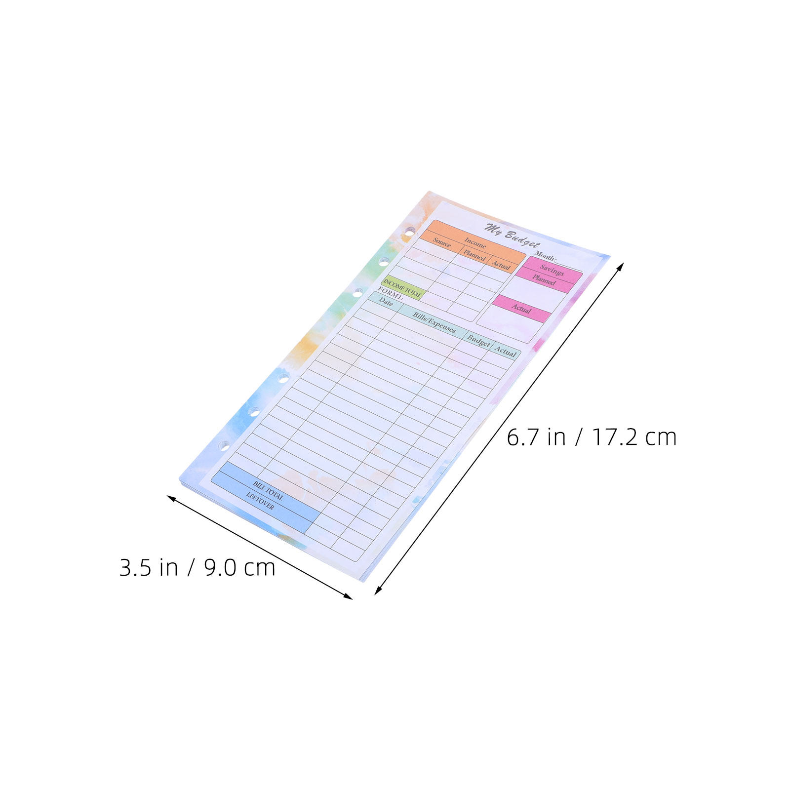 28 Sayfa A6 Planlayıcı Yeniden - Planner Weekly Budget incelemesi ve fiyatı