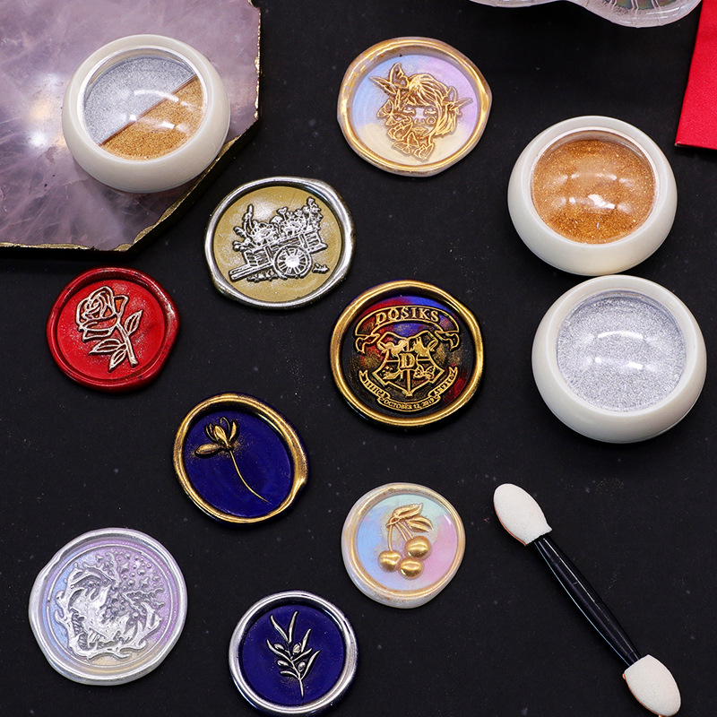18 renkler altın mühür mumu da - Wax Seal Stamp Kit incelemesi ve fiyatı