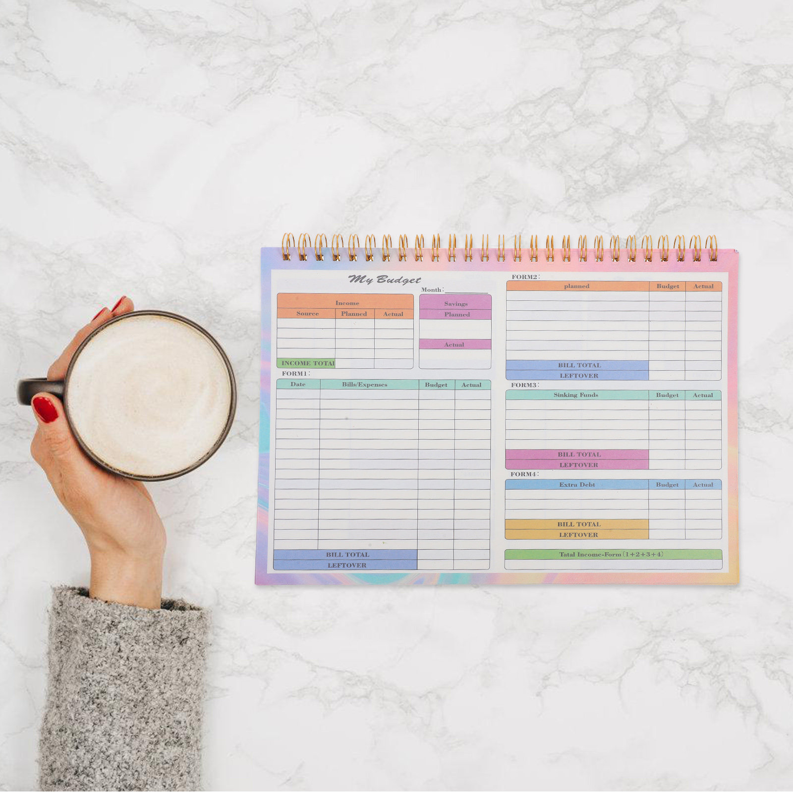 B5 Günlük Haftalık Mali Defter - Planner Weekly Budget incelemesi ve fiyatı