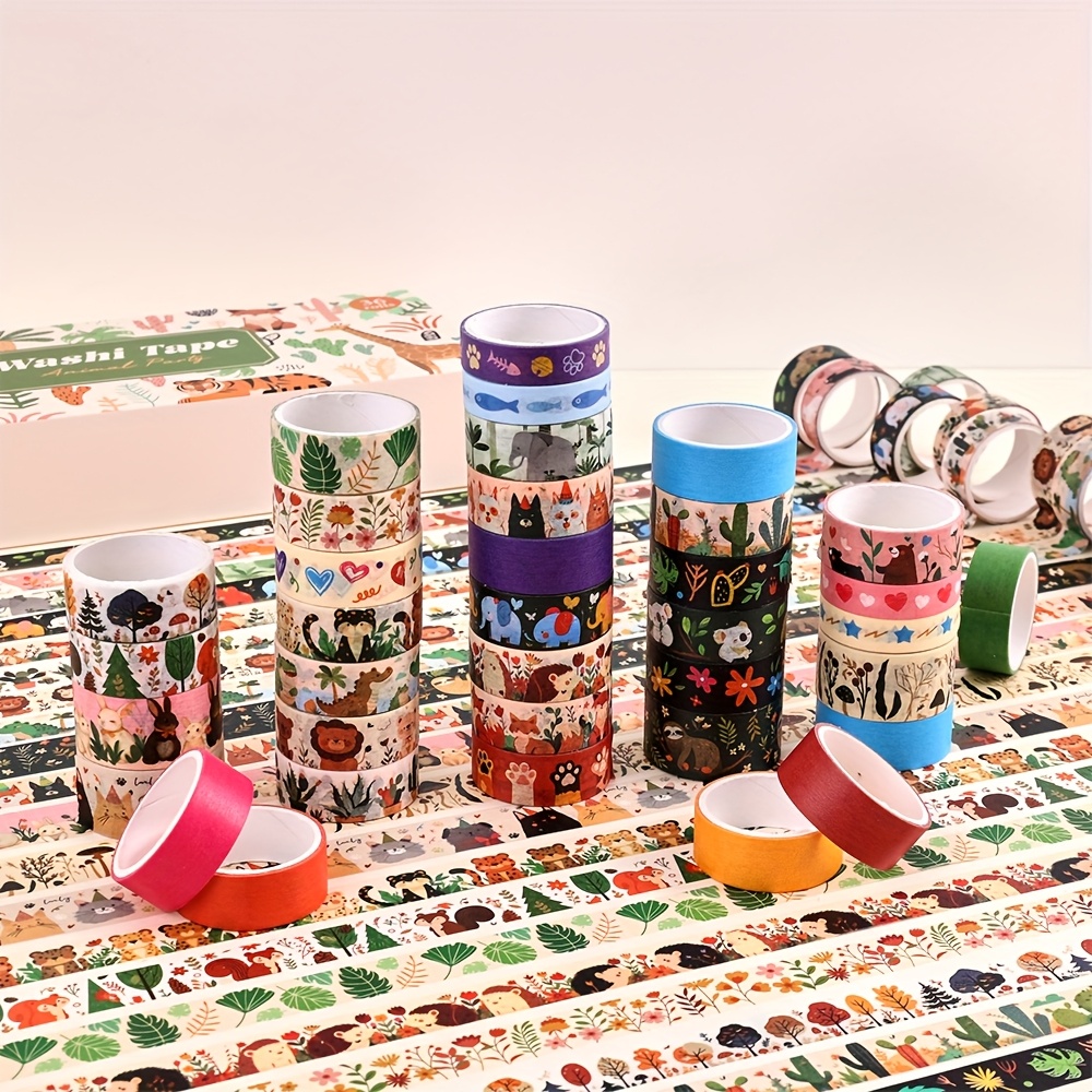 36 rulo Vintage Hayvan Parti W - Washi Tape Set incelemesi ve fiyatı