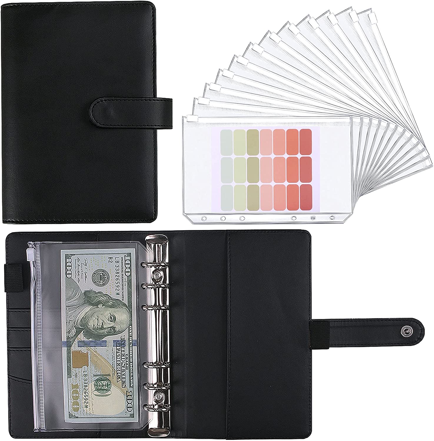 12 adet nakit zarflar ile A6 b - Planner Weekly Budget incelemesi ve fiyatı