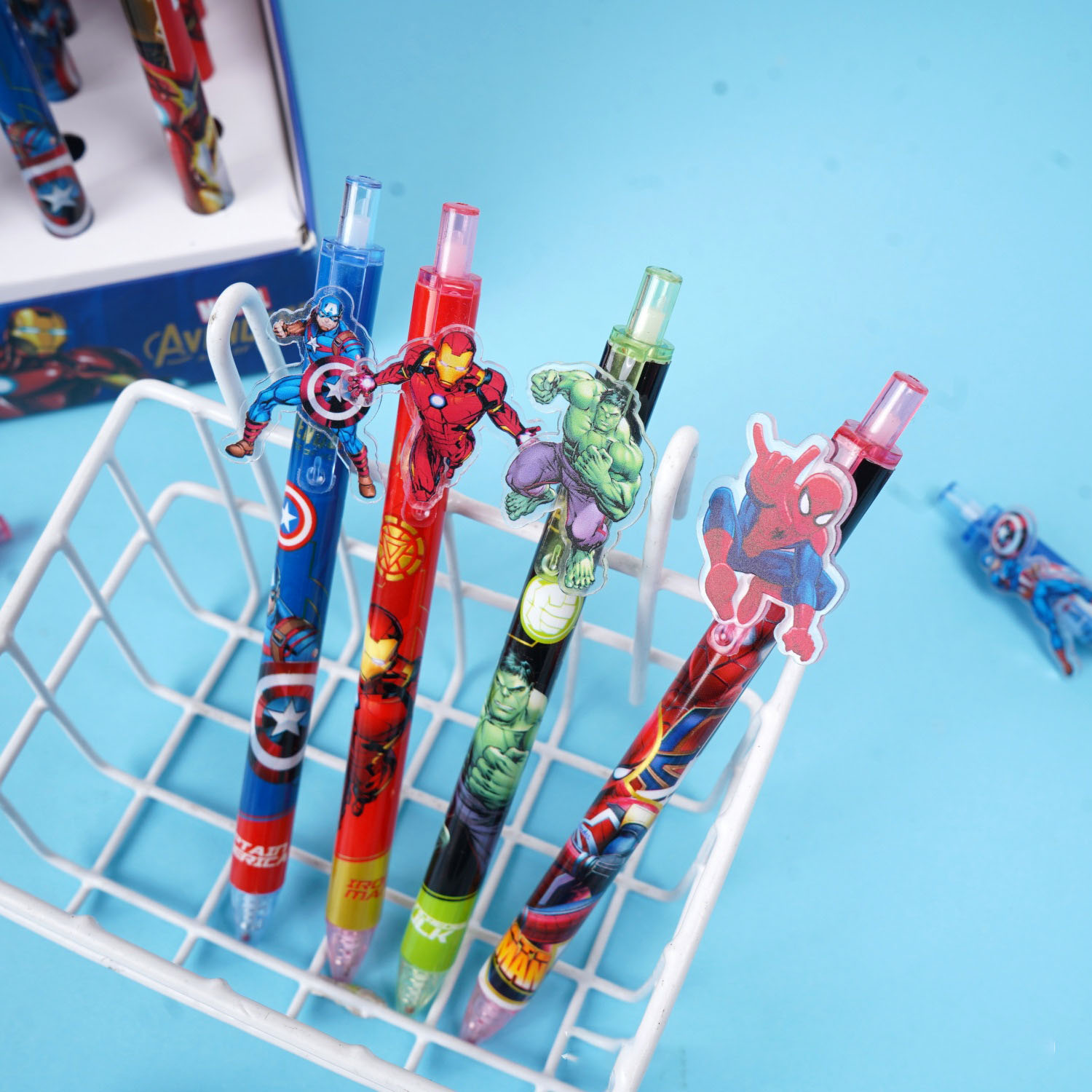 12/48 adet Marvel jel kalemler - Stationery Supplier incelemesi ve fiyatı