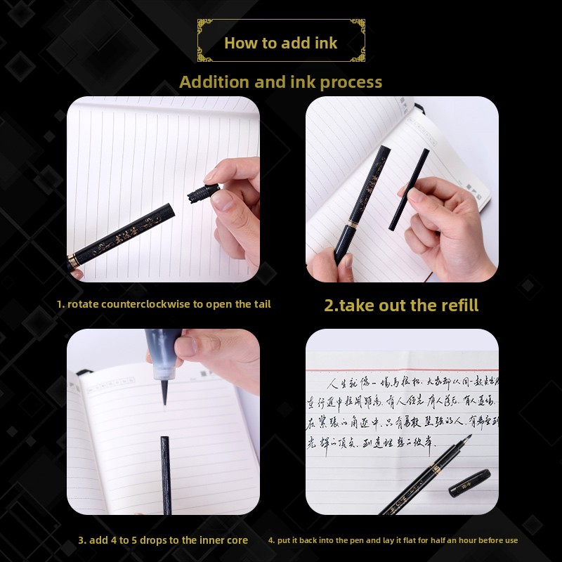 4 adet/takım kaligrafi sanat i - Stationery Office incelemesi ve fiyatı
