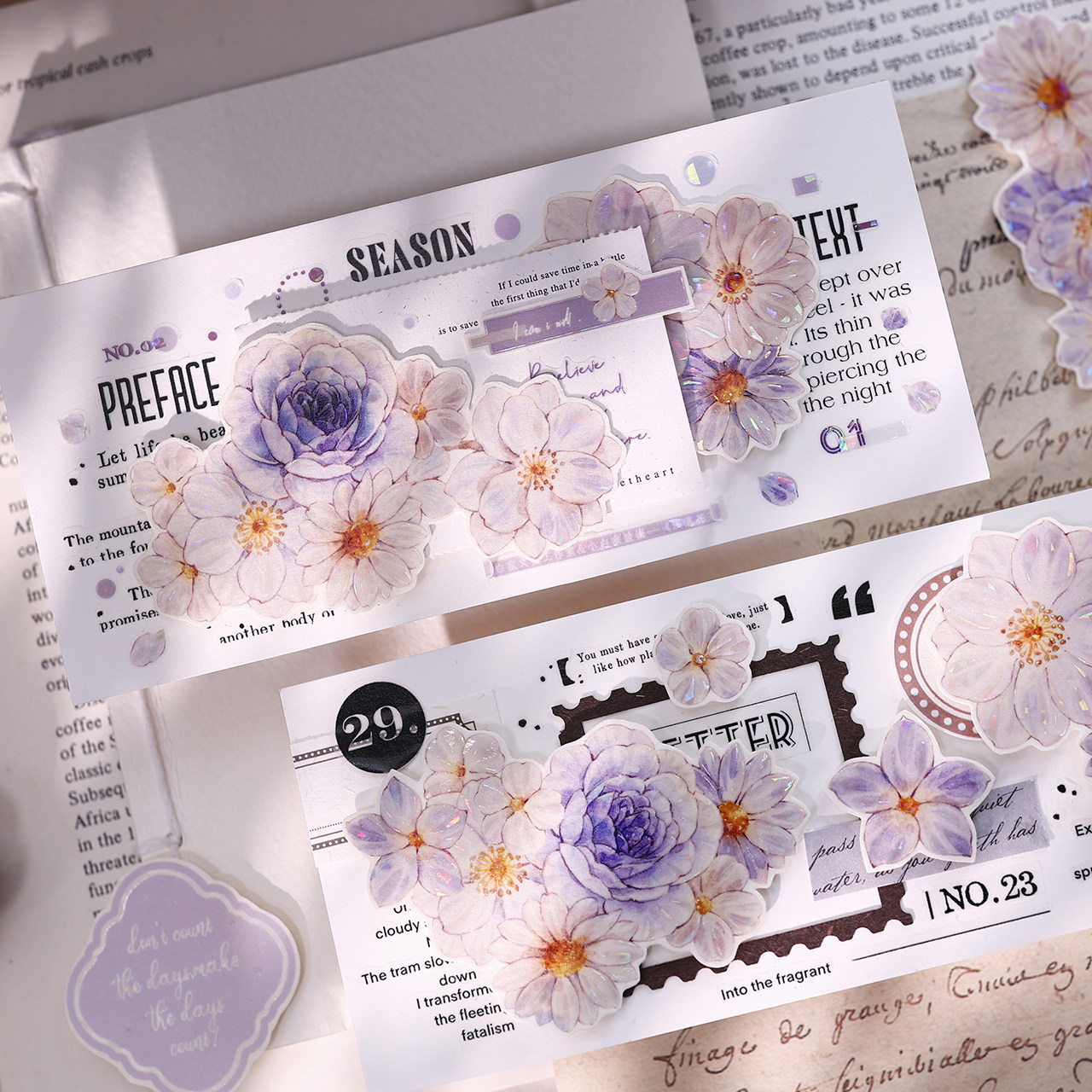 XiaoBaiJia Studio Vintage Solu - Washi Tape Set incelemesi ve fiyatı