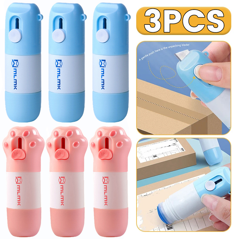 Kutu Açma Bıçağı ile 2'si 1 Ar - Correction Fluid White incelemesi ve fiyatı