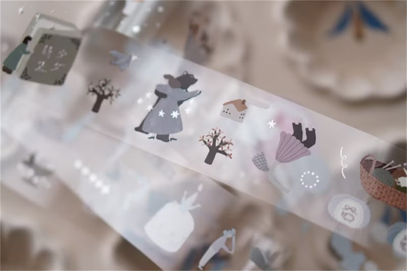 1 Döngü Sarmaşık Kar Vintage G - Washi Tape Set incelemesi ve fiyatı