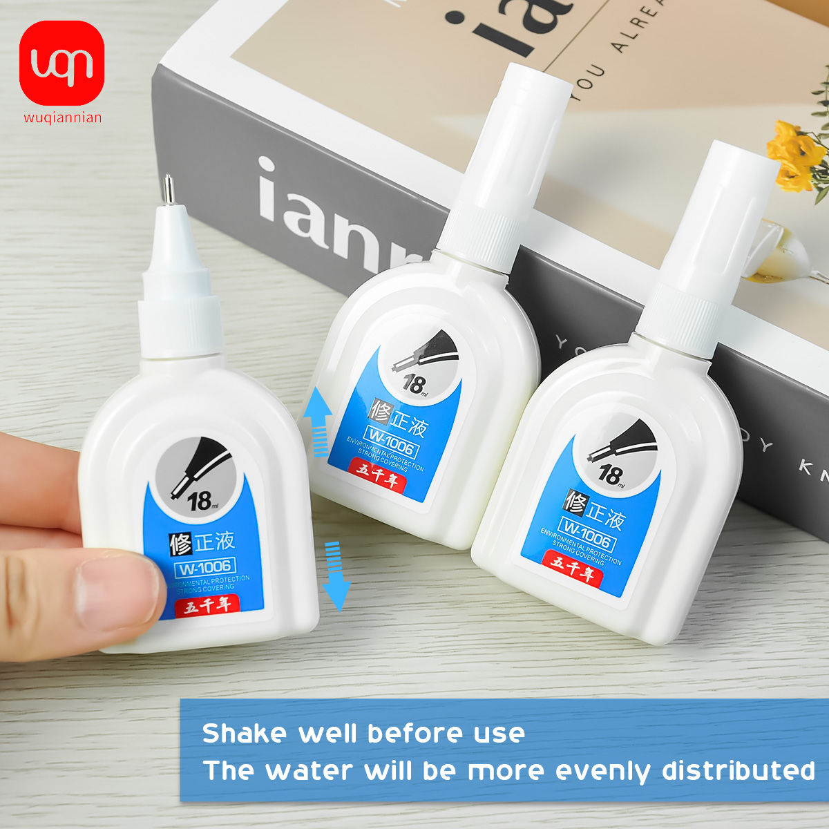WQN-1/3/6PCS Basit Beyaz Düzel - Correction Fluid White incelemesi ve fiyatı
