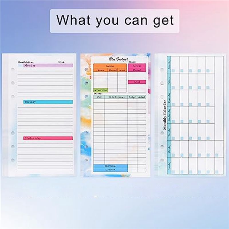 N36R-2 Set A6 Bütçe Planlayıcı - Planner Weekly Budget incelemesi ve fiyatı