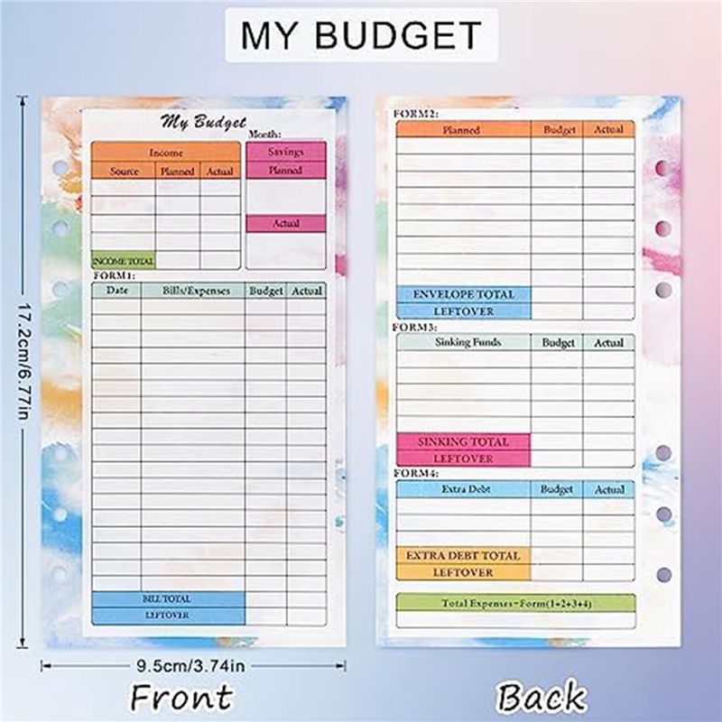 N36R-2 Set A6 Bütçe Planlayıcı - Planner Weekly Budget incelemesi ve fiyatı