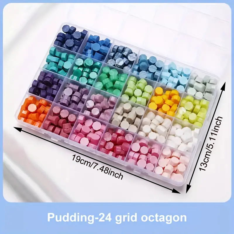 Mum Mühür Seti, 24 Renkli 624  - Wax Seal Stamp Kit incelemesi ve fiyatı