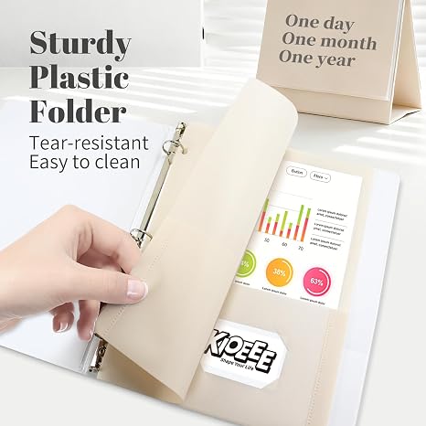 7'li Paket Cepli Plastik Dosya - Paper Punch 3 Hole incelemesi ve fiyatı
